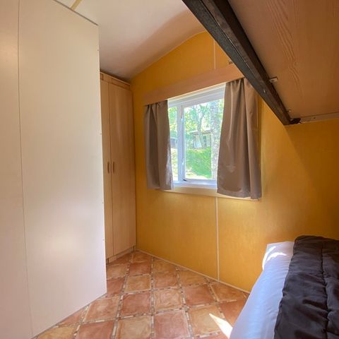 Mobilheim 4 personen - Mobilheim M7 35m² mit überdachter Terrasse / 2 Zimmer