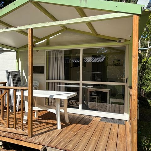 Chalet 5 Personen - Club 5 TV - 32m² mit überdachter Terrasse - 2 Schlafzimmer