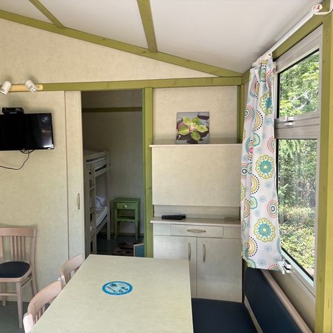 Chalet 5 personen - Club 5 TV - 32m² mit überdachter Terrasse - 2 Schlafzimmer