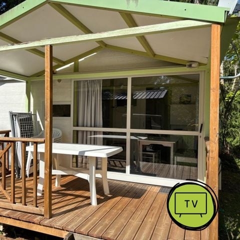 CHALET 5 people - Club 5 TV - 32m² with covered terrace - 2 bedrooms