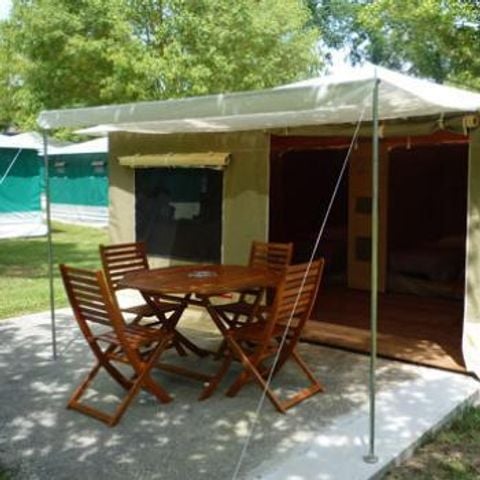 Bungalow in tela 4 persone