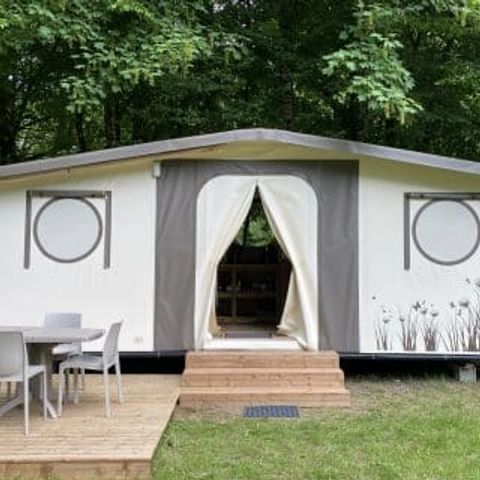 Safarizelt 4 personen - NOMADE LODGE ohne Sanitäranlagen