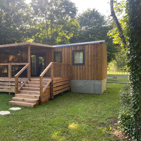 Mobilheim 4 personen - rapidhome Hütte Vintage neu