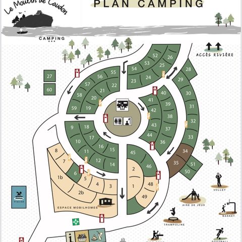 Camping Moulin De Caudon Camping Moulin De Caudon - Camping Dordogne - Image N°21