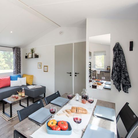 CASA MOBILE 4 persone - Bahia - 2 camere da letto - 28 m2 (+terrazza coperta 11 m2) per 4 persone