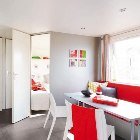 CASA MOBILE 4 persone - O'Hara CONFORT- 2 camere da letto - 24,5 m2 (+ 18 m2 terrazza semicoperta) per 4 persone