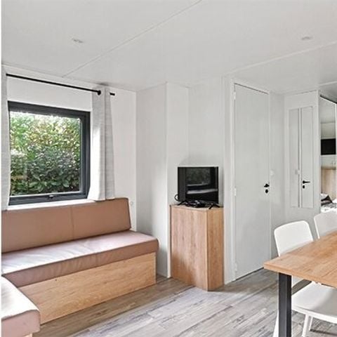 BUNGALOW 6 personnes - Premium | 3 Ch. | 6 Pers. | Terrasse surélevée | Clim. | TV