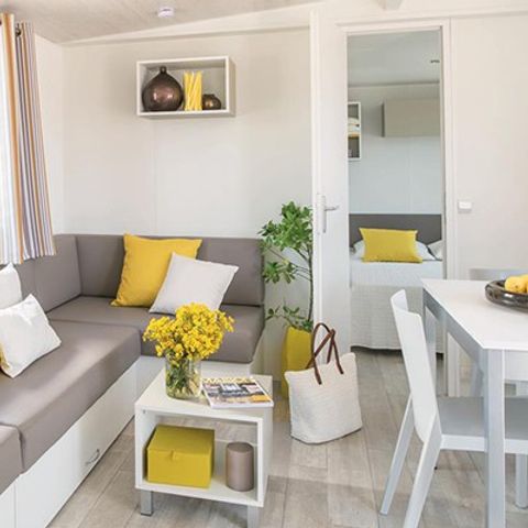 MOBILHOME 6 personas - Ultimate | 3 Dormitorios | 6 Pers | Terraza individual | 2 baños | Aire acondicionado | TV