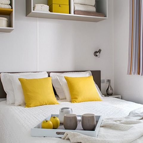 MOBILE HOME 6 people - Comfort XL | 3 Bedrooms | 6 Pers. | Uncovered elevated terrace | TV