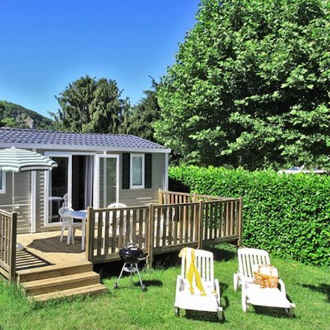 Mobile home 6 persons - Mobile-home | Comfort XL | 3 Bedrooms | 6 Pers. | Uncovered raised terrace | TV