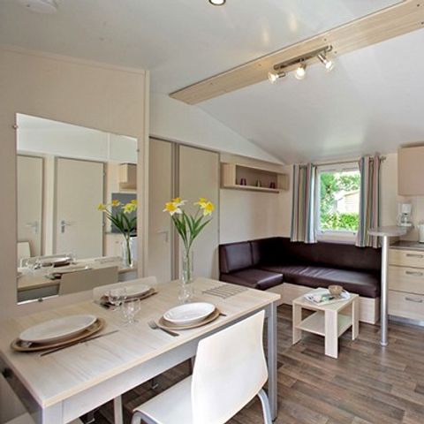 MOBILE HOME 6 people - Mobile-home | Comfort XL | 3 Bedrooms | 6 Pers. | Uncovered raised terrace | TV