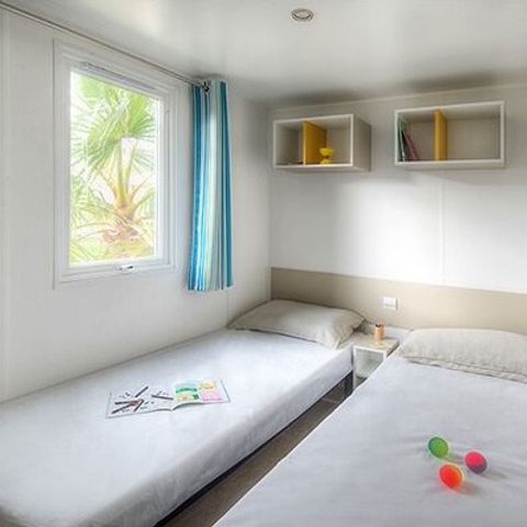 Mobile home 4 persons - Ultimate | 2 Bedrooms | 4 Pers | Single terrace | 2 bathrooms | Air conditioning | TV