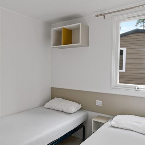 BUNGALOW 6 personnes - Ultimate | 3 Ch. | 6 Pers. | Terrasse surélevée | 2 SDB | Clim. | TV