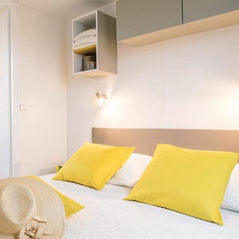 Mobilhome 6 personnes - Ultimate | 3 Ch. | 6 Pers. | Terrasse simple | 2 SDB | Clim. | TV