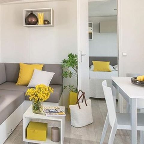 BUNGALOW 6 personnes - Ultimate | 3 Ch. | 6 Pers. | Terrasse Lounge | 2 SDB | Clim. | TV