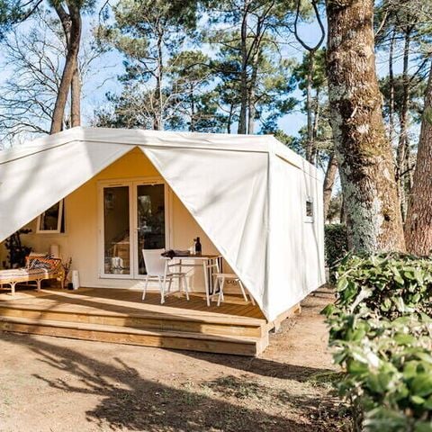 Mobilheim 4 Personen - Coco Sweet | 2 Zi. | 4 Pers. | Erhöhte Terrasse | Ohne Bad | Klimaanlage