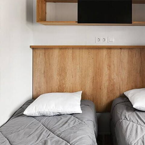 CASA MOBILE 6 persone - Mobil-home | Premium Exclusive | 3 Camere da letto | 6 Persone | Terrazza Lounge | Jacuzzi | 2 bagni | Aria condizionata | TV