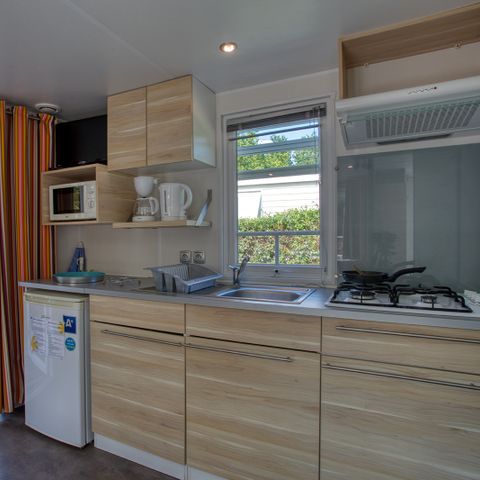 MOBILHOME 4 personnes - O'hara bois Confort 27 m² (2ch.-4pers.)