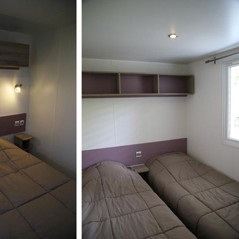 MOBILHOME 6 personas - Rivièra 3 Confort 35 m² (3 habitaciones -6 personas)