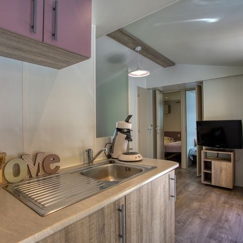 MOBILHOME 6 personnes - Rivièra 3 Confort 35 m² (3 ch.-6 pers)