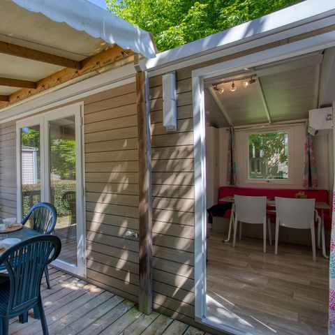 Stacaravan 4 personen - RIVIERA 2 Premium 26 m² (2 slaapkamers 4 pers.)