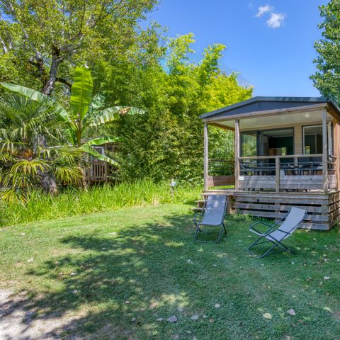 Mobilheim 4 Personen - Living Premium 28m² (2 Zimmer 4 Pers.)