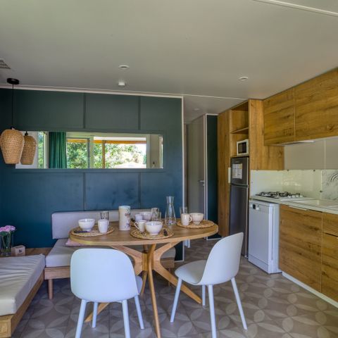 Mobilheim 4 Personen - Living Premium 28m² (2 Zimmer 4 Pers.)