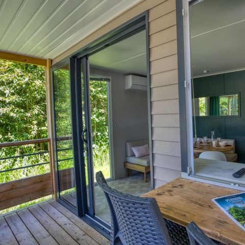 MOBILHOME 4 personnes - Living Premium 28m² (2 ch. 4 pers)