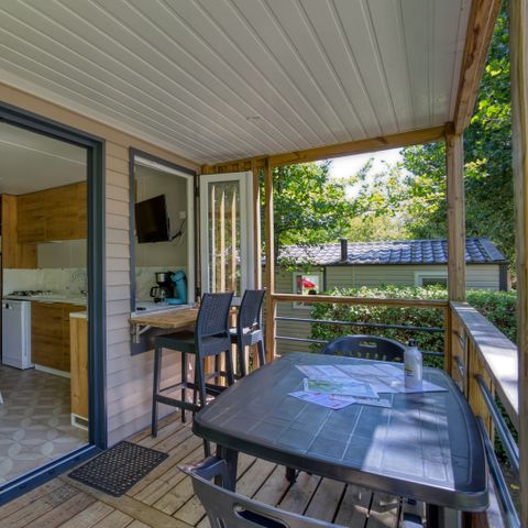 Mobilheim 4 Personen - Living Premium 28m² (2 Zimmer 4 Pers.)