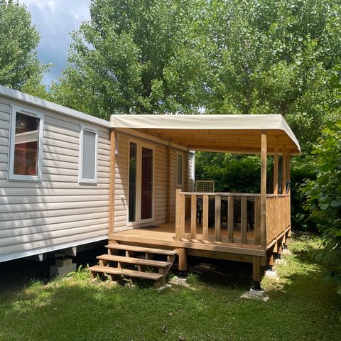 Stacaravan 6 personen - Magnolia Premium 31.8m² (3 slaapkamers, 6 personen)