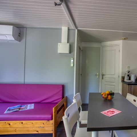 Chalet 5 personen - Comfort 34-38m² (2 kamers) inclusief 7m² terras