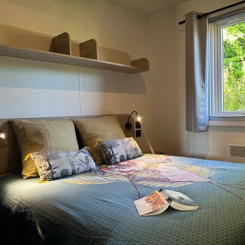 Mobilheim 4 Personen - Mobilheim Confort Riviera 29m² (2 Zimmer) + überdachte Terrasse 18m²