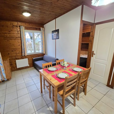 CHALET 5 persone - Chalet Eden - (2 adulti, 2 bambini, 1 bambino: spazio per culla)