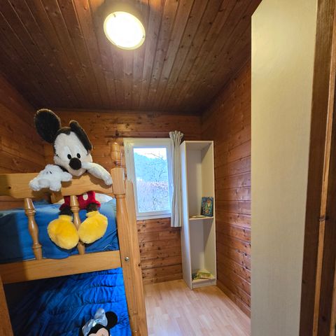 CHALET 5 personas - Chalet Eden - (2 adultos, 2 niños, 1 bebé: espacio para cuna)