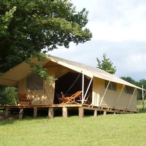 BUNGALOW DE LONA 4 personas - Tente Lodge Insolite 2 dormitorios