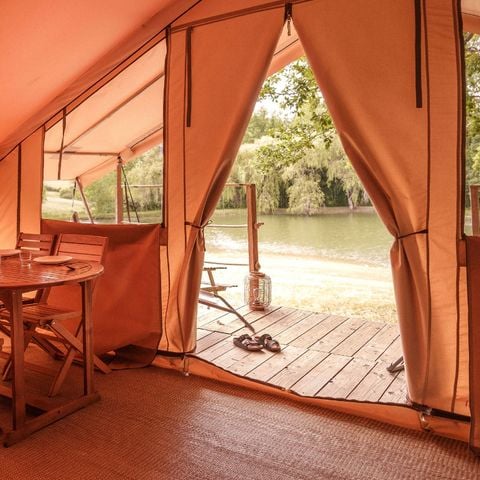 BUNGALOW DE LONA 4 personas - Tente Lodge Insolite 2 dormitorios