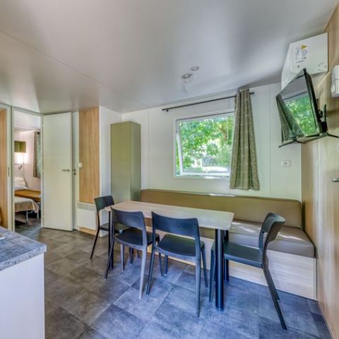 Stacaravan 6 personen - CONFORT+ 3 slaapkamers 6 personen