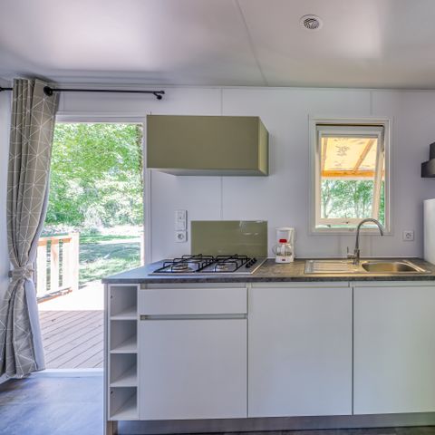 Stacaravan 6 personen - CONFORT+ 3 slaapkamers 6 personen