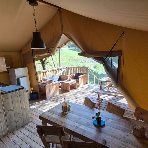 Accommodatie 6 personen - SAFARI TENT 6p