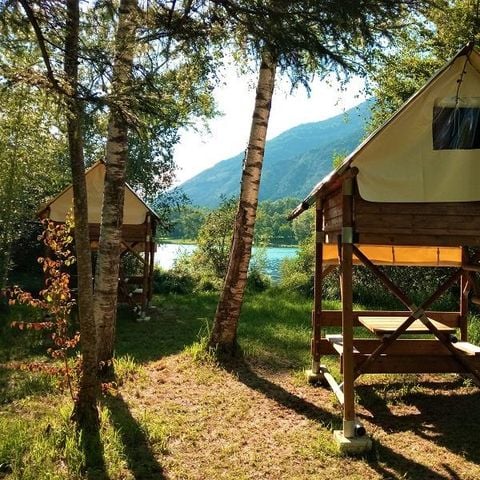 AUßERGEWÖHNLICHE UNTERKUNFT 1 Person - Biwak auf Stelzen (ohne Sanitäranlagen)