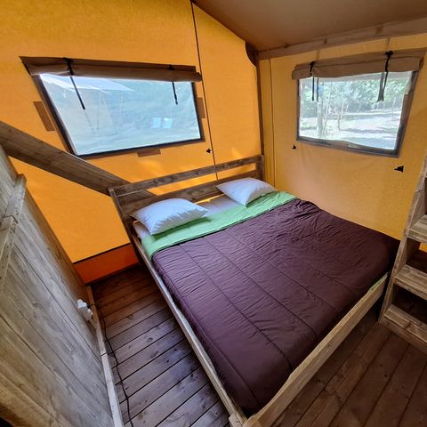 TENDA IN TELA E LEGNO 6 persone - Lodge SAFARI 6 pers