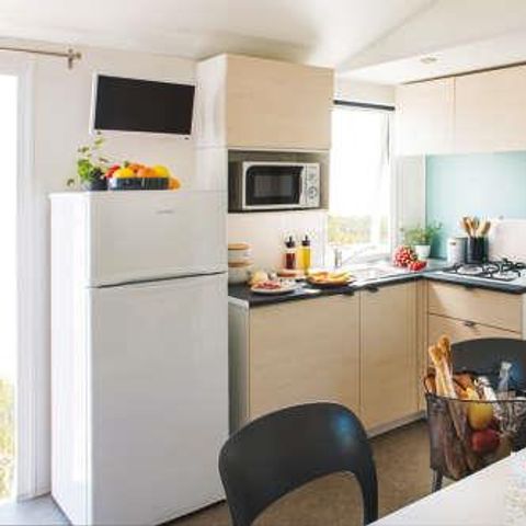 Stacaravan 6 personen - Stacaravan Confort 6 pers