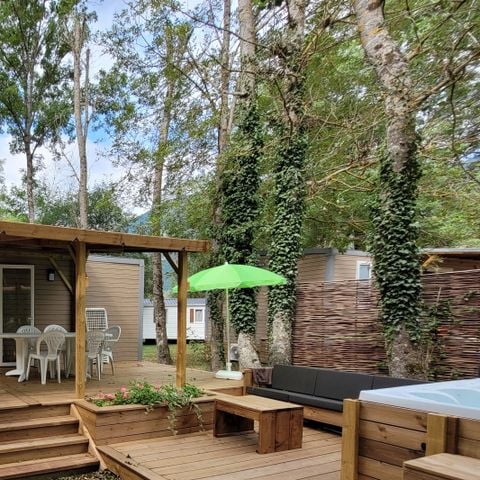 BUNGALOW 7 personnes - Mobil home Luxe 7 pers