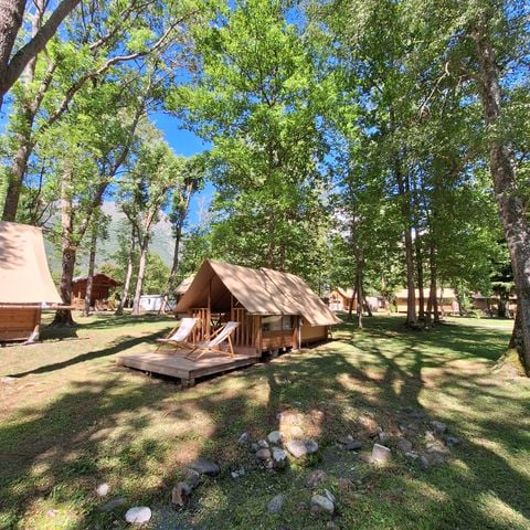 TENTE TOILE ET BOIS 1 personne - Cyclo-Tente 