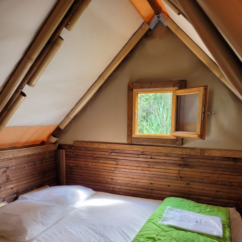 CANVAS AND WOOD TENT 2 people - Flo'Tente 2 pers