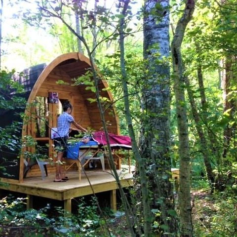 Chalet 2 personen -  IGLOO hut (zonder eigen badkamer) 2 pers