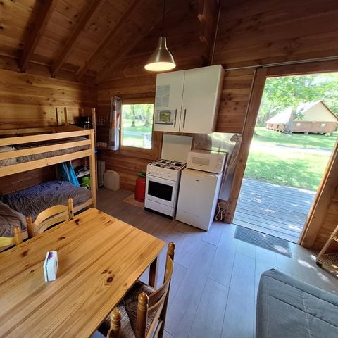 CHALET 2 persone - Chalet senza servizi igienici per 4 persone