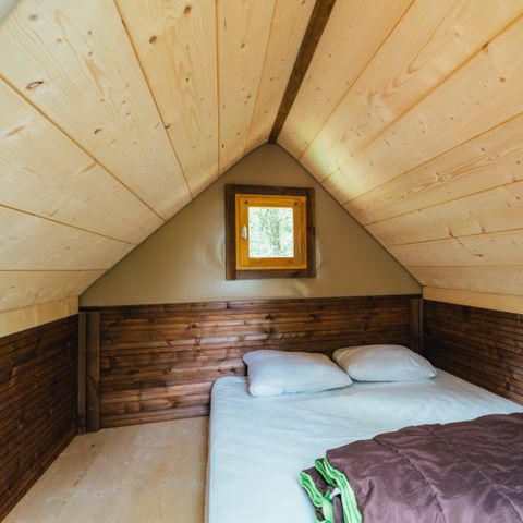 TENDA IN TELA E LEGNO 6 persone - Cabatente 4/6 pers