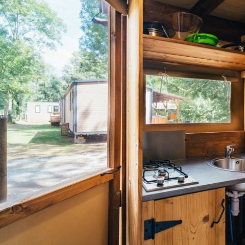 CANVAS AND WOOD TENT 6 people - Cabatente 4/6 pers