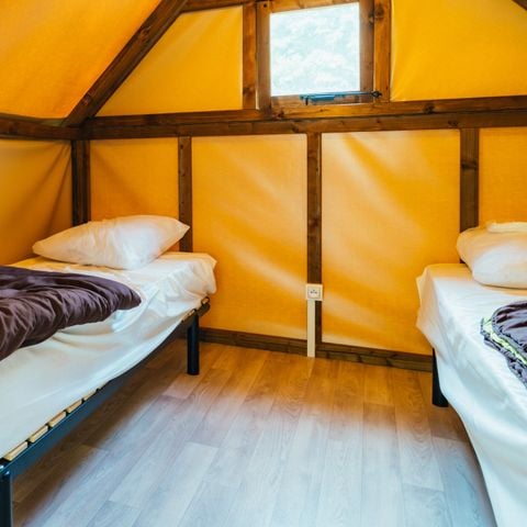 TENTE TOILE ET BOIS 4 personnes - Poly'tente 4 pers